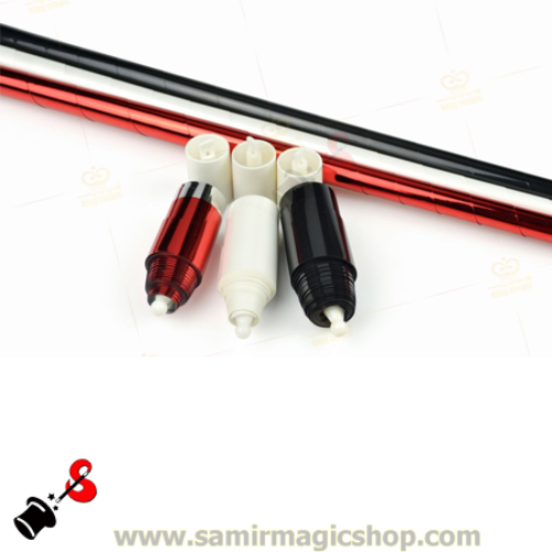 Triple Color Changing Cane(Black-Red-White)