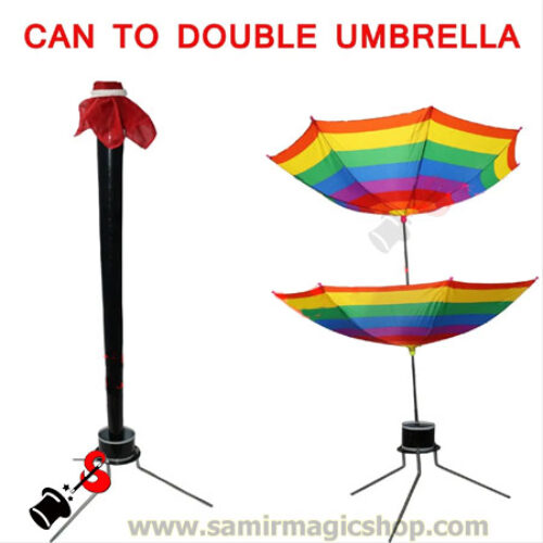 Cane to double umbrella