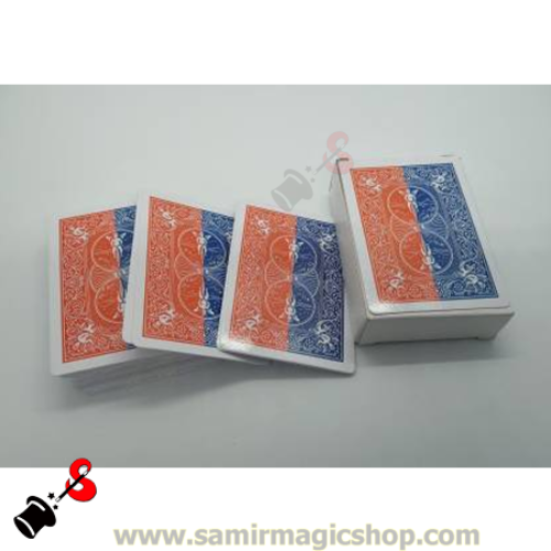 shin lim Card Magic 4 – half red half blue